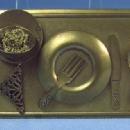 old California Designer signed JAN MICHAELS 3-D Brooch Pin - Vintage Estate Jewelry