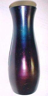 Loetz Iridescent Amethyst Art Glass Vase - Glass