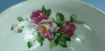 Ucagco Square Foot Cup & Saucer Made in Japan Porcelain