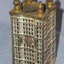 Cast Iron BANK BUILDING Bank - Toys