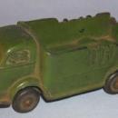 Green AUBURN International Cabover Rubber Toy Stake Truck
