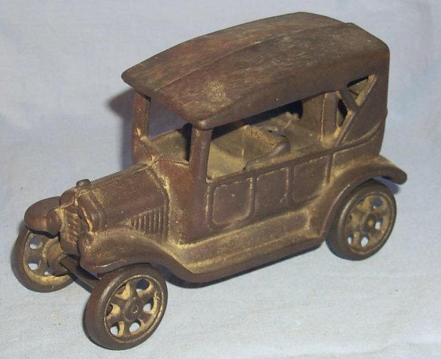 Ironart Cast Iron Toy Touring Car