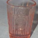 Pink MAYFAIR OPEN ROSE Depression Glass Whiskey Glass
