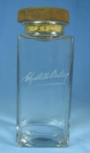 Mini Vintage Elizabeth Arden Acid Etched Glass Vanity Bottle