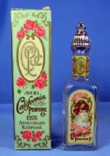 California Perfume BOTTLE Co 1976 Anniversary Keepsake Bottle