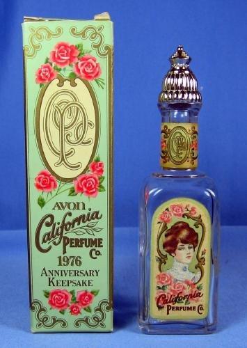 California Perfume BOTTLE Co 1976 Anniversary Keepsake Bottle