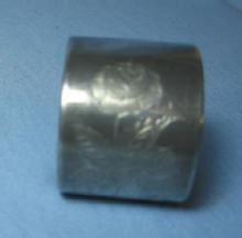 vintage Victorian Silver Napkin Ring - Fancy Rose DEsign