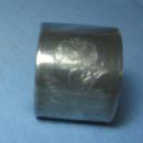 vintage Victorian Silver Napkin Ring - Fancy Rose DEsign