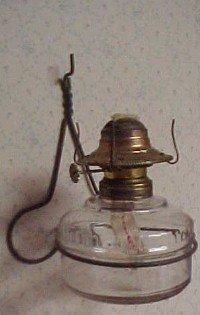 Bracket Oil Lamp Reflector- Glass