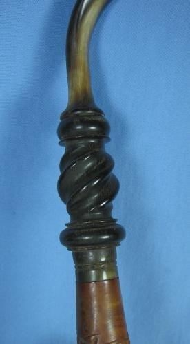 Black Forest Hand Carved Smoking PIPE - Antique Hand Carved Wood Briar Root Tobacciana