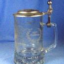old vintage Statue of Liberty Anniversary GLASS STEIN - Vintage Breweriana