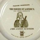 Limited edition Birds of American PILEATED WOODPECKER - Hand Painted Porcelain Plate