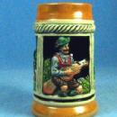 old vintage Miniature German Beer Stein - Vintage Breweriana Pottery