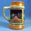 old vintage Miniature German Beer Stein - Vintage Breweriana Pottery