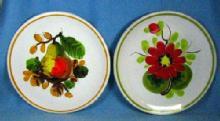 Italian Mojolica FRUIT Plates - Vintage Pottery Group