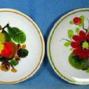 Italian Mojolica FRUIT Plates - Vintage Pottery Group