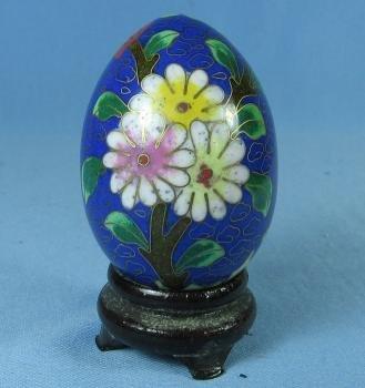 Oriental bird Cloisonne SUN-CATCHER - Ethnographic