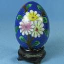 Oriental bird Cloisonne SUN-CATCHER - Ethnographic