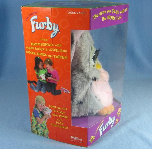 Electronic FURBY TIGER #70-800 New in Box Collectible Toy