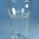 old Vintage Coca Cola Glass coke Tumbler - advertising item