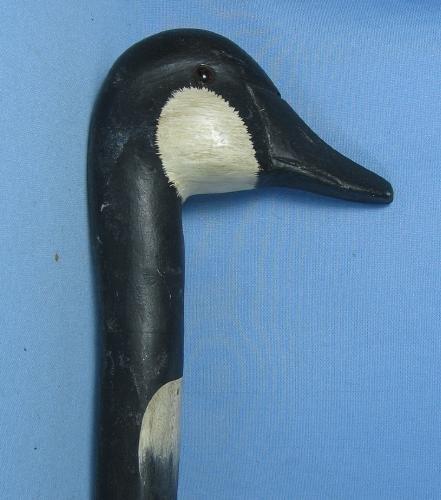 old Vintage Canadian GOOSE HEAD Walking Stick Cane - Misc Apparel Accessory