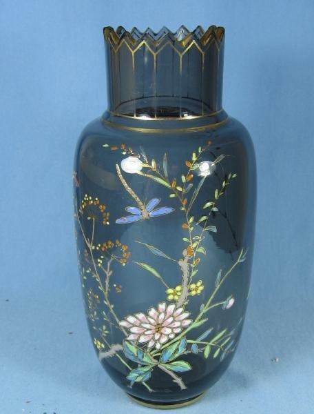 Moser Art Glass CIRE Decanter Vase - antique Victorian