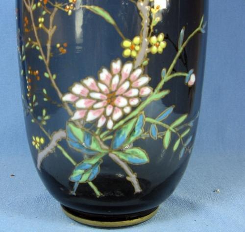 Moser Art Glass CIRE Decanter Vase - antique Victorian