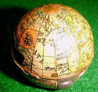 GLOBE World TRAVEL Inkwell - Metalware