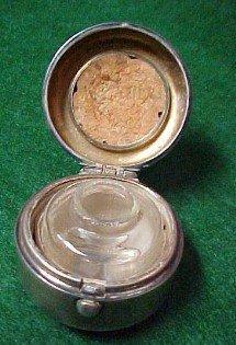 GLOBE World TRAVEL Inkwell - Metalware