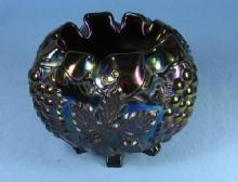 Dugan CARNIVAL GLASS GRAPE DELIGHT Amethyst Carnival Glass ROSE Bowl