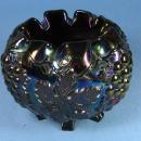 Dugan CARNIVAL GLASS GRAPE DELIGHT Amethyst Carnival Glass ROSE Bowl