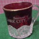 LAKE CITY MICHIGAN Souvenir cup - Glass
