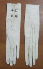 old Art & Crafts Era Leather Gloves - Misc Apparel
