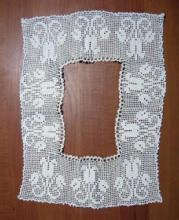 old Antique YOKE Collar for gown or Dress - vintage Sewing Textile