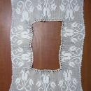 old Antique YOKE Collar for gown or Dress - vintage Sewing Textile