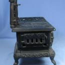 vintage Cast Iron Miniature Cook Stove - Toy Metalware