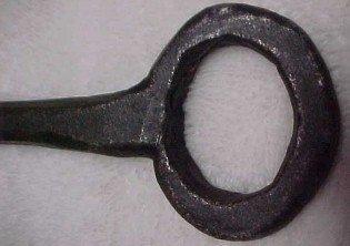 6 Inch JAIL HOUSE KEY Cast Iron - Metalware