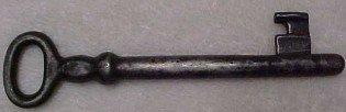 4.75 Inch KEY Jail House Cast Iron - Metalware