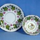 old Paragon 1951 Princess Elizabeth & Duke of Edinburgh Souvenir Visit to Canada - Antique Porcelain