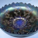 Fenton Carnival Glass HOLLY Pattern Bowl