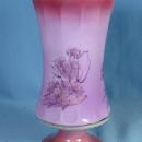 Continental Pottery PINK LUSTRE Luster Porcelain Vase - Hand Painted