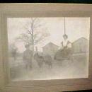 GOAT with Cart and Young Boy - Paper