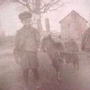 GOAT with Cart and Young Boy - Paper