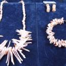 Genuine Branch CORAL Necklace, Earrings and Bracelet - 3pc. Vintage Estate Jewelry