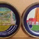 World's Fair 1933 Coaster Pictoral Set 6- Metalware