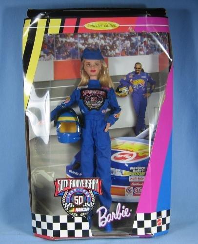 Barbie NASCAR 50th Anniversary Collector Edition Toy Doll - Mint in Original Box