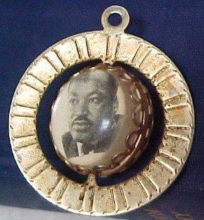 Kennedy + Martin Luther King Charm Medallion - Political