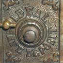 Ideal Safe Deposit COMBINATION SAFE Cast Iron Bank - Metalware
