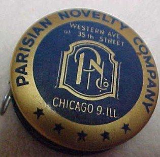 Parisian Novelty Tape Measure - Advertising