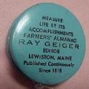 FARMERS' ALMANAC Tape Measure - Advertising